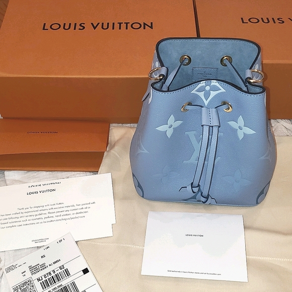 💳🧾SOLD🧾💳Louis Vuitton By The Pool NéoNoé BB - Picture 6 of 16